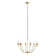  6-Light Traditional Candelabra Styled Chandelier