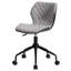 Ebern Designs Linen Office Chair