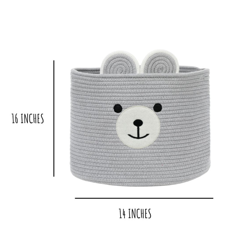 Bac de rangement Park Life Designs, gris