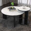 Ensemble de 2 tables basses gigognes rondes pour petit espace-1824921236-1824921239