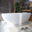 Baignoire de trempage autoportante 66,9 po x 29,5 po
