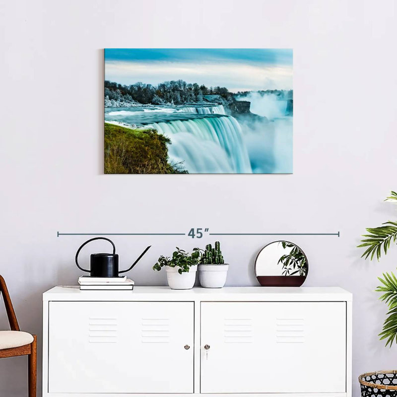 Alvord Freezing Niagara Falls, 20" H x 30" W