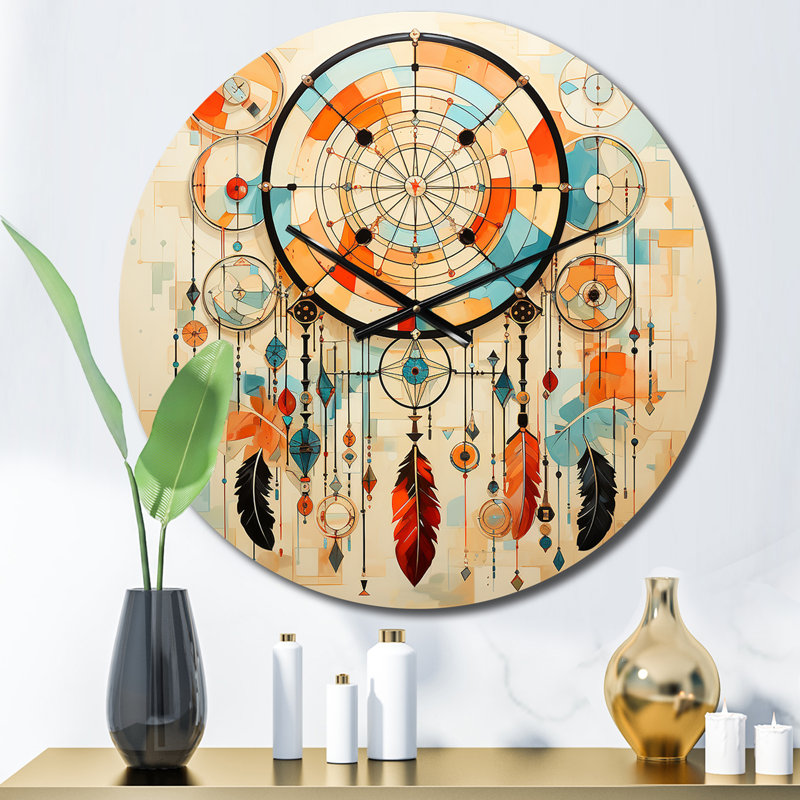 Horloge murale Comiskey - Paysages, Moyenne