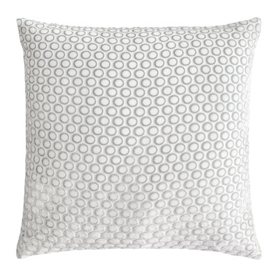 Dots Square Velvet Pillow Cover & Insert