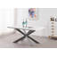Bootle 4 Person Dining set - a Rectangular Wooden Dining Table with Metal Legs and a Set of 4 Quilted Velvet Dining Chairs for Dining Room - Modern Dining Table Set-872602554-872602535-872602555