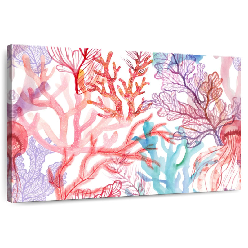 Corals, 24" H x 36" W