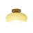 Glass Semi Flush Mount Beige-1031020561