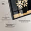 Décoration murale Vase In Bloom Shadowbox Print Farmhouse par Art Remedy, cadre noir, 17 x 25-151739991-151739978