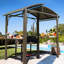 Toit en arc de jardin pour barbecue 8X5ft