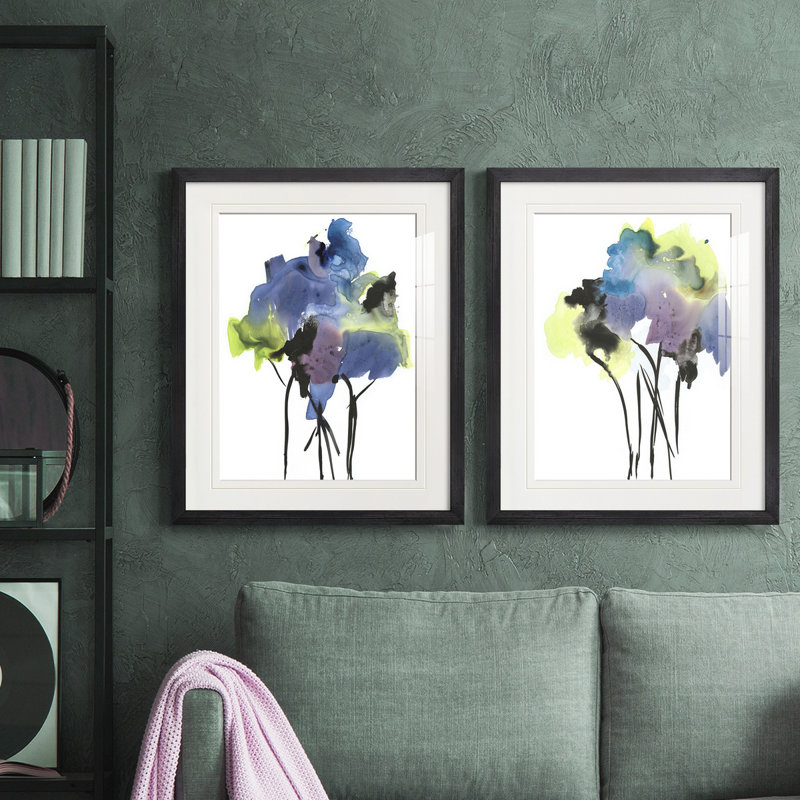 «Nature's Bouquet I», reproduction encadrée de qualité supérieure - prête à être accrochée