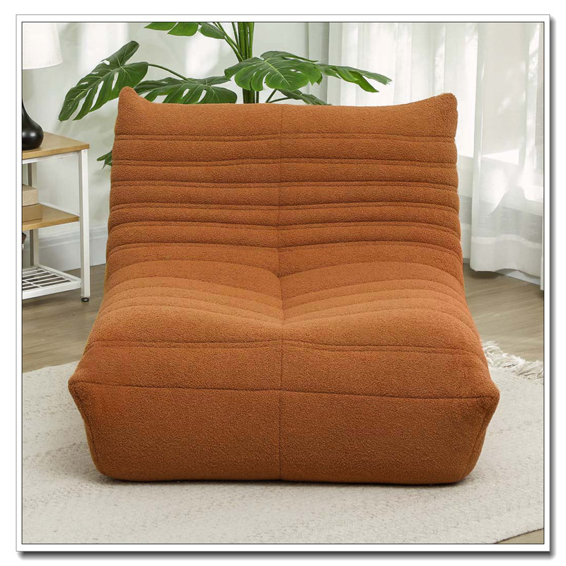 Fauteuil à billes, Orange