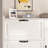 30 Pair Shoe Storage Cabinet with 3 Filp Drawers