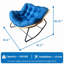 Chaise berçante d'extérieur, chaise berçante de patio-1106664551