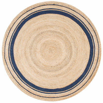 Speight Brown/Navy Jute Rug