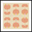 «Retro Tulip Harmony» par Dina Dankers, impression sur bois encadrée-1078862122-1078862116