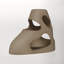 6.25" Ceramic Tabletop Candlestick