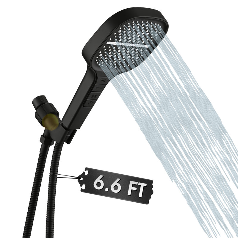 Handheld Shower Head 1.8 GPM GPM, Matte Black