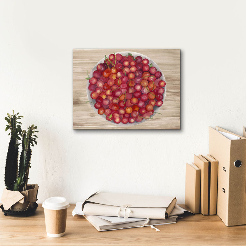  «Bowls Of Fruit 4» par Alicia Ludwig, art mural sur toile, 16 po x 12 po, H 12 po x l 16 po