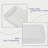 24"x16" White Ceramic Rectangular Vessel Bathroom Sink
