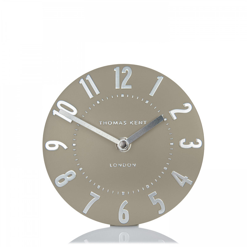 Mulberry Mantel Clock 6", Brown