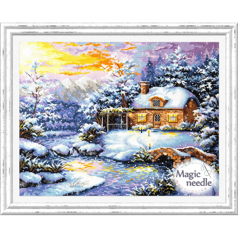 Magic Needle Counted Cross-Stitch Kit Winter's Tale 45-08
