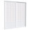 83" x 73.5" Double Sided Sliding Door Room Divider