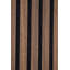 Panneaux muraux acoustiques en bois 94,5 po x 11,75 po x 0,38 po, panneaux décoratifs insonorisants pour murs et plafonds, panneaux muraux en bois à lattes 3D-124553194