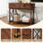 39.3'' Console Table With Window-Style Drawers-1462253649