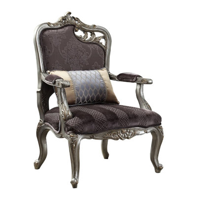 Picardy 27" Right Facing Leaf Chair W/Pillow by Rosdorf Park