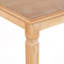 Ensemble de table de salle à manger vintage extensible pour 6 personnes avec 4 chaises et banc, ensemble de table de cuisine rustique de 59 à 72 pouces avec finition patinée et pieds rétro sculptés