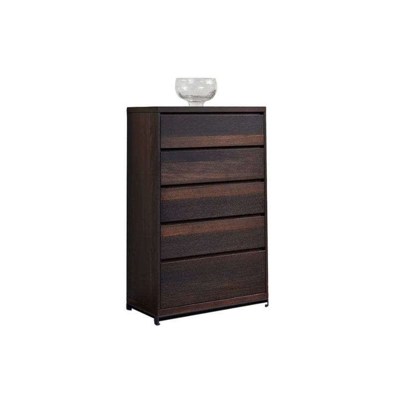 Smoke Color Simple Light Luxury Accent Cabinet Accent Chest