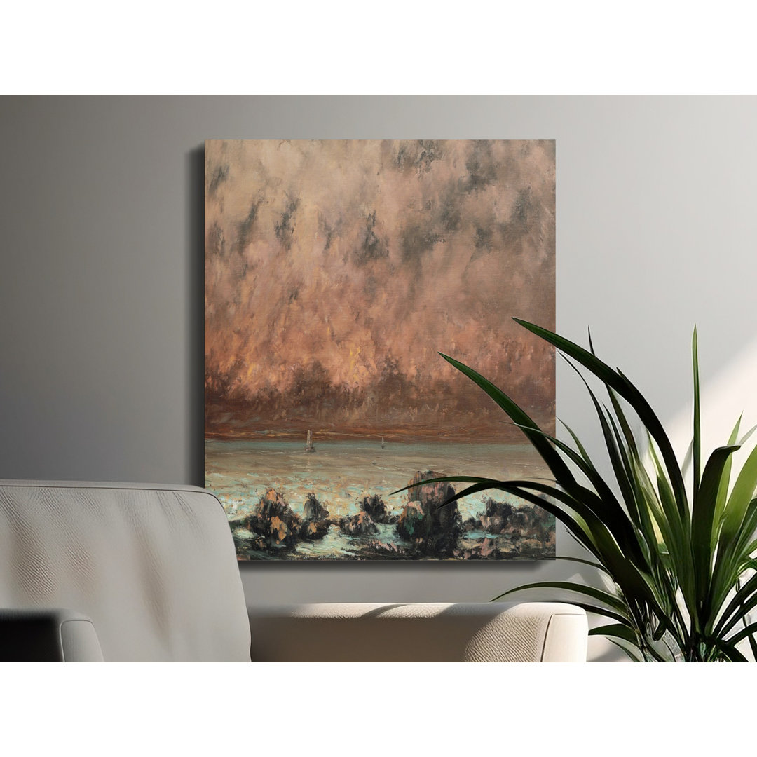 Classic Stormy Seascape Wall Art
