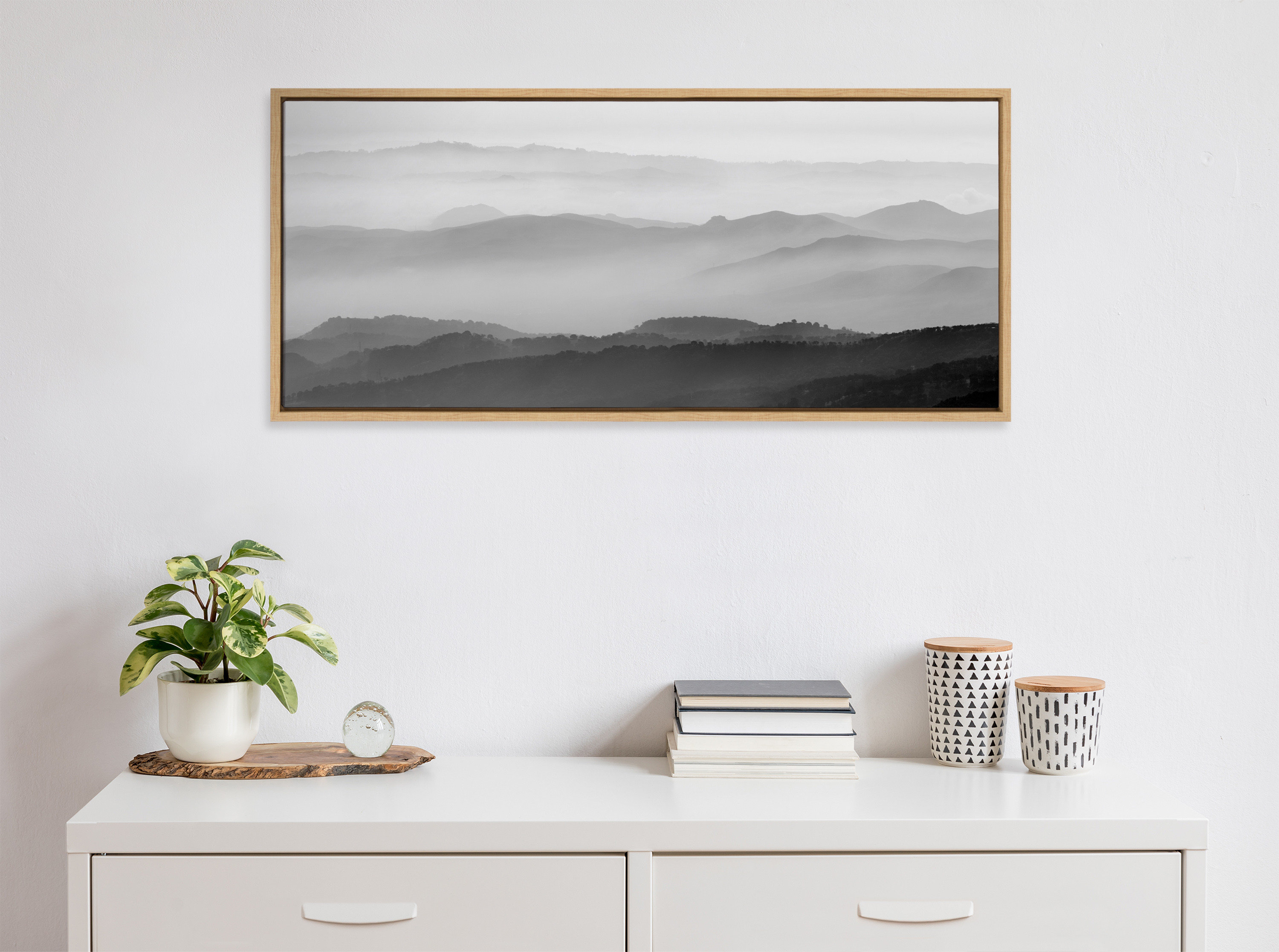misty mountains by Crystal Lynn Collins on Artfully Walls