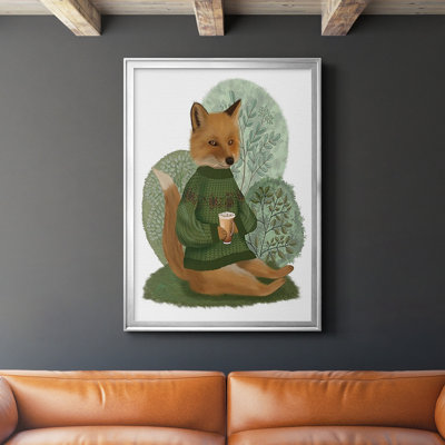 " Latte Fox In Sweater "