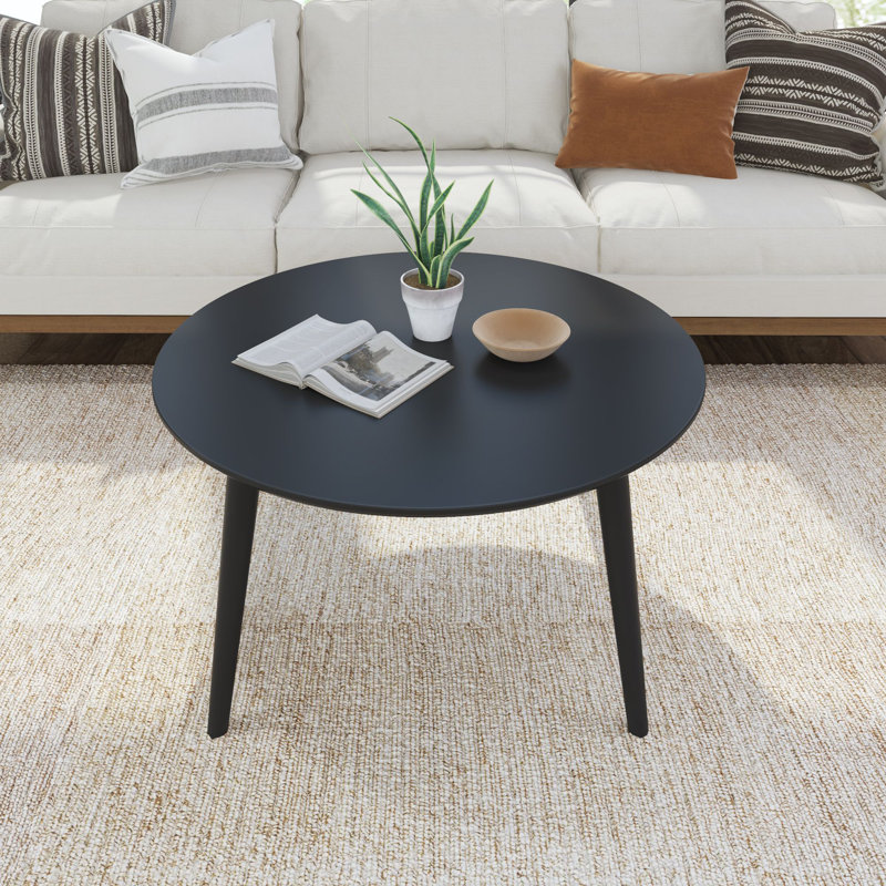 Table basse Leaford, Noir