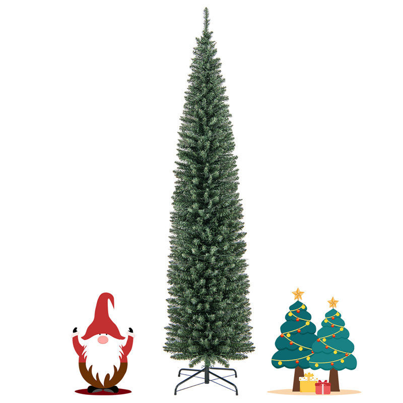 Arbre de Noël artificiel éclairé 8 pi