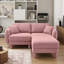 Canapé modulaire, ensemble de salon, canapé en L, tissu bouclé -119398195