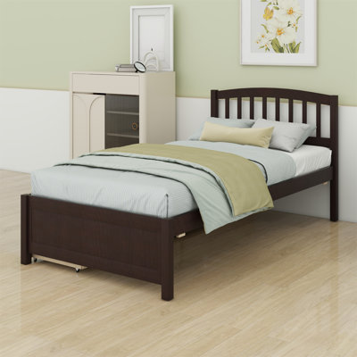 Platform Bed With Two Drawers And Headboard