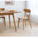 Passendale 6 - Person Solid Wood Top Four Leg Dining Set