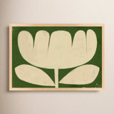 Flower On Green Painting by StudioM