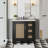 Modway 36'' Free Standing Single Bathroom Vanity with Ceramic Top-93235906
