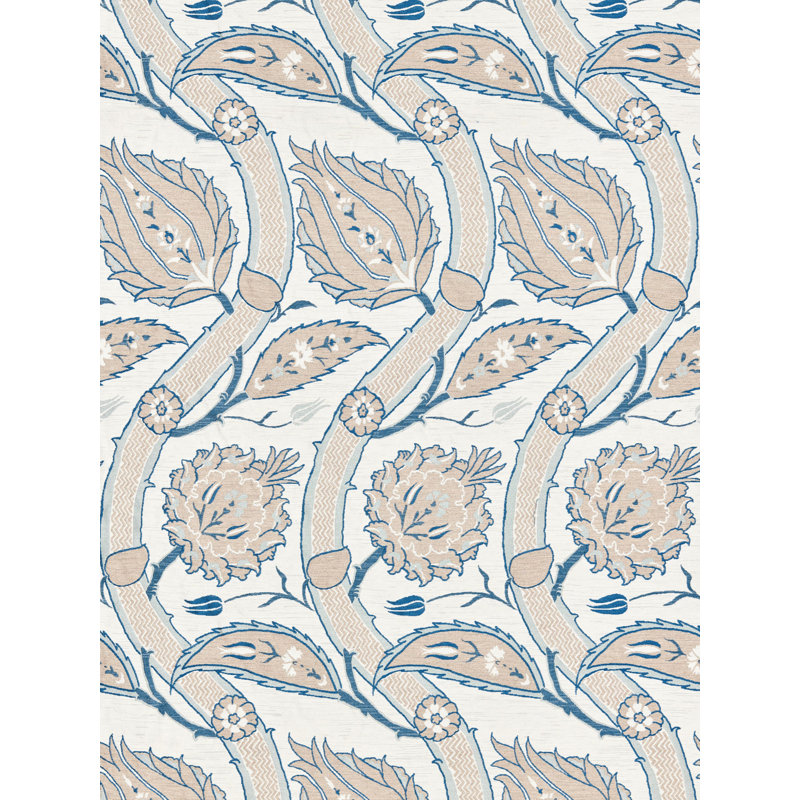 The MET x The House of Scalamandre Kemha Woven, Porcelain