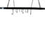 Metal Oval Wall Mounted Pot Rack