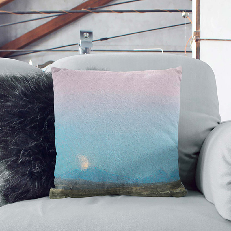 Square Throw Cushion, 40cm H x 40cm W x 15cm D, Black