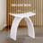 Casainc Riverside Freestanding Solid Surface Bathroom Shower Stool Shower Bench Shower Chair