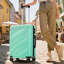 Ensemble de bagage 3 pièces, valises durables en ABS léger avec roues pivotantes et serrure TSA, bagages de cabine et bagages de cabine (20 po / 24 po / 28 po)