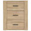 Javoney 50cm W Manufactured Wood Bedside Table-132441319