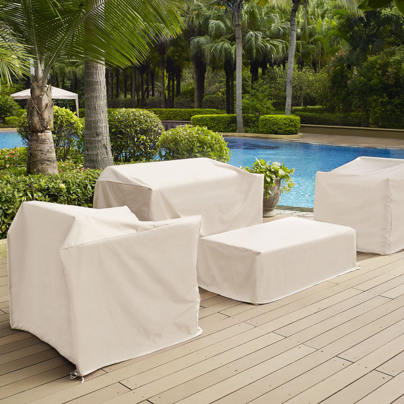 Outdoor Conversation Set Cover, Tan