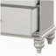 Table de chevet 2 tiroirs Platinum