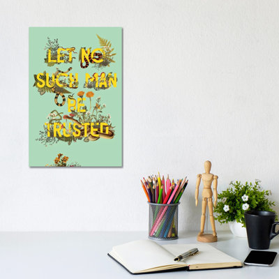 Let No Such Man by Heather Landis - Print on Canvas